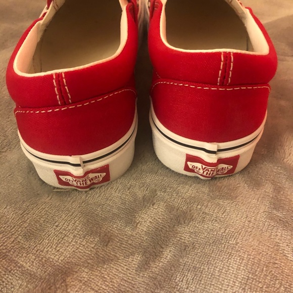 vans red drip